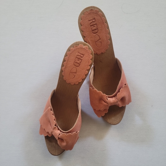 RED Valentino Shoes - Red Valentino Pink Bow Heels